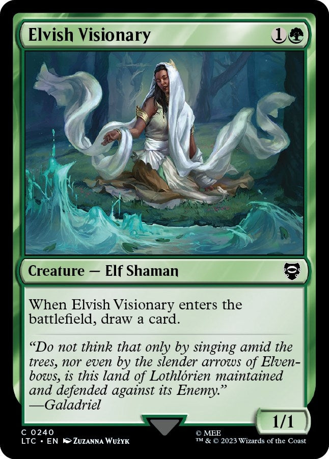 Elvish Visionary (240) [LTC] - MTG Single
