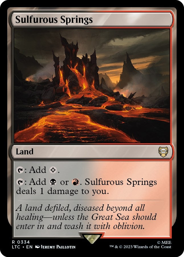 Sulfurous Springs (334) [LTC] - MTG Single