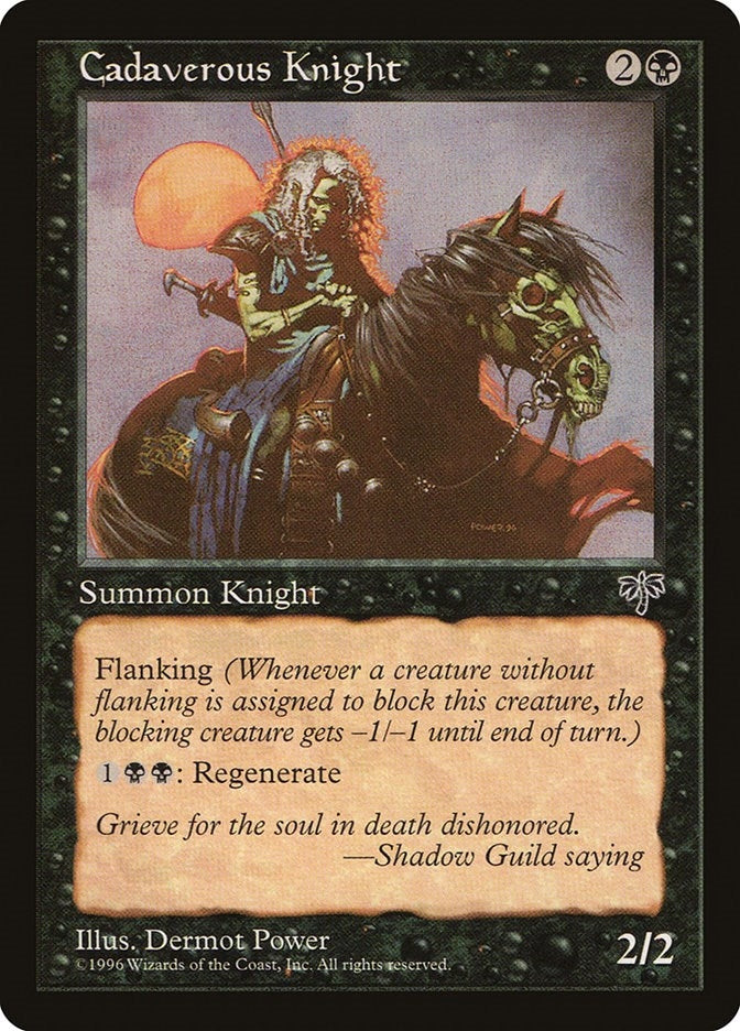 Cadaverous Knight [MIR] - MTG Single