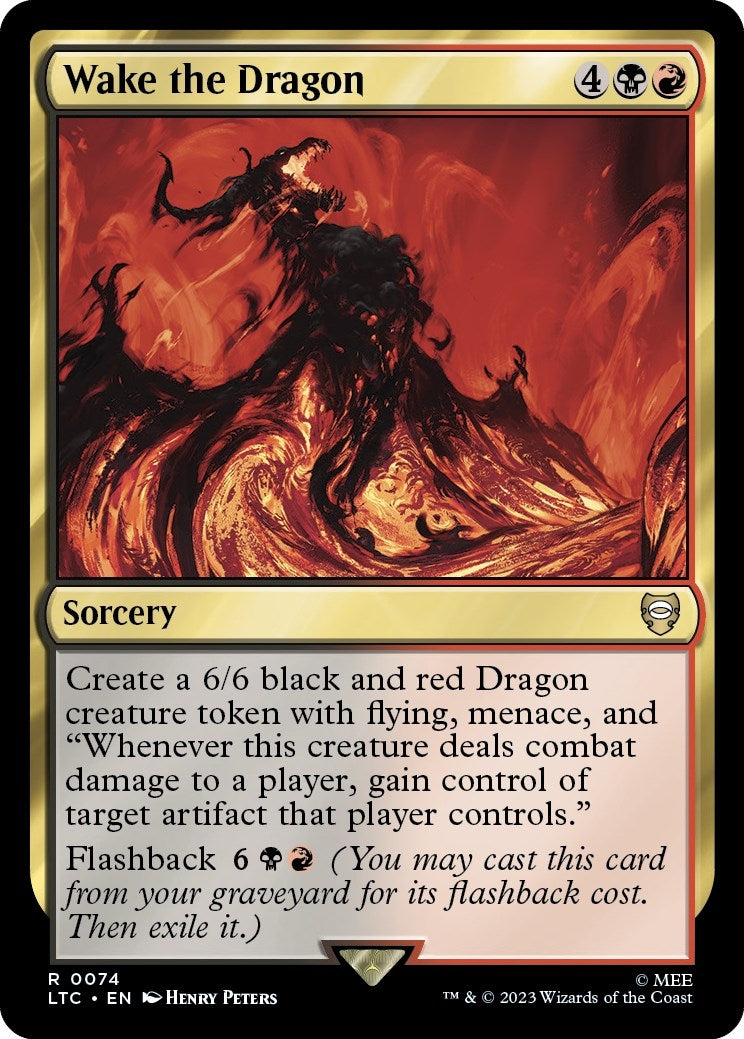 Wake the Dragon (74) [LTC] - MTG Single