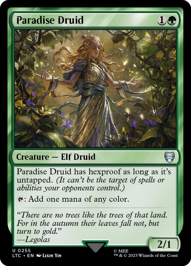 Paradise Druid (255) [LTC] - MTG Single