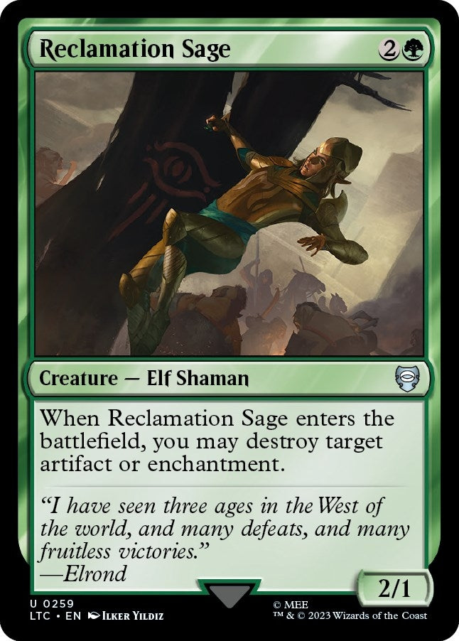 Reclamation Sage (259) [LTC] - MTG Single