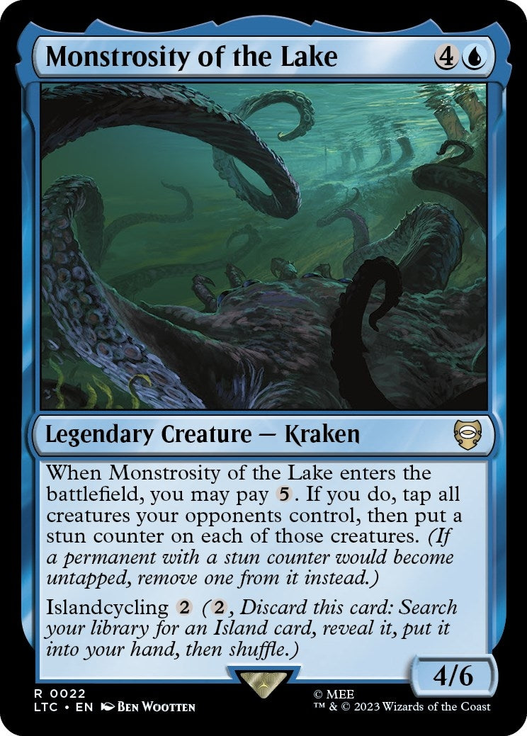 Monstrosity of the Lake (22) [LTC] - MTG Single