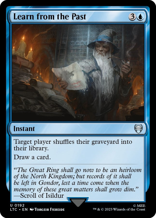 Learn from the Past (192) [LTC] - MTG Single