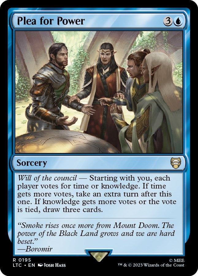 Plea for Power (195) [LTC] - MTG Single
