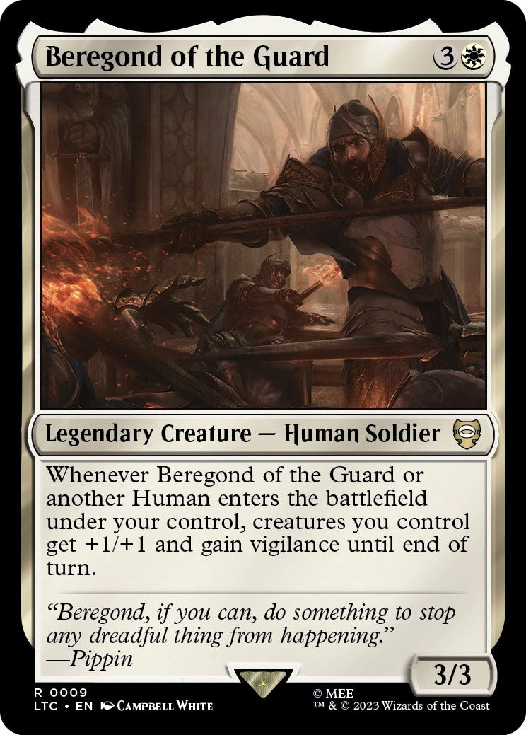 Beregond of the Guard (9) [LTC] - MTG Single