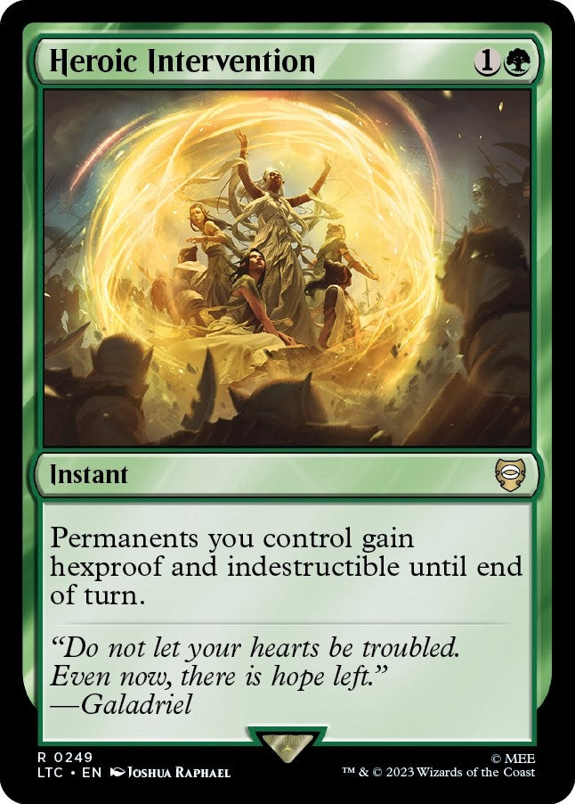 Heroic Intervention (249) [LTC] - MTG Single