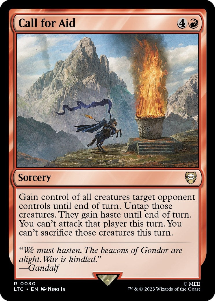 Call for Aid (30) [LTC] - MTG Single
