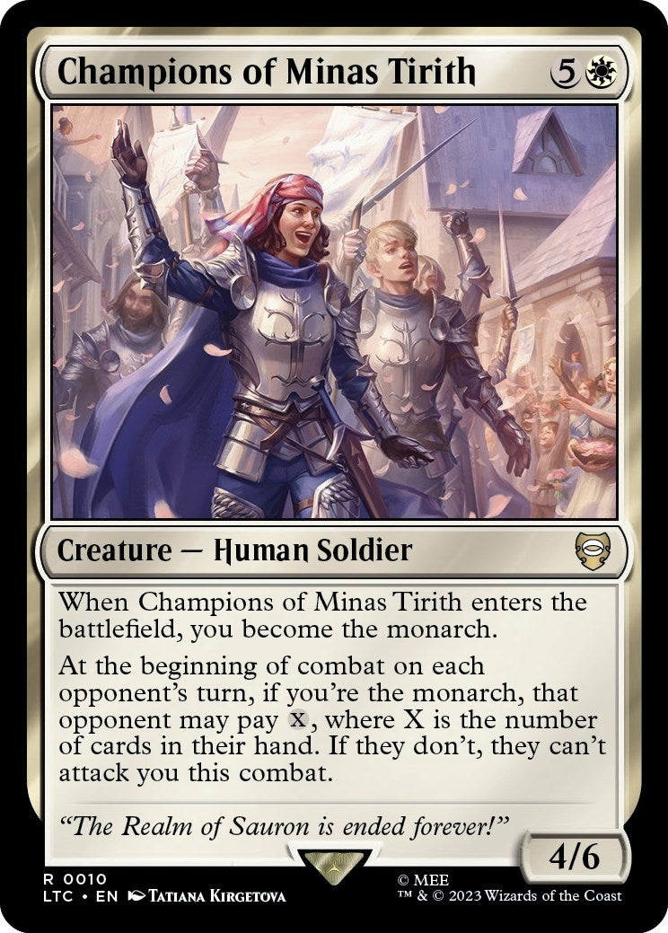Champions of Minas Tirith (10) [LTC] - MTG Single