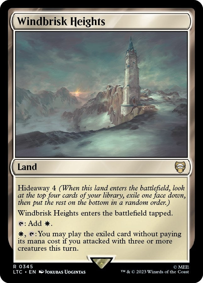 Windbrisk Heights (345) [LTC] - MTG Single