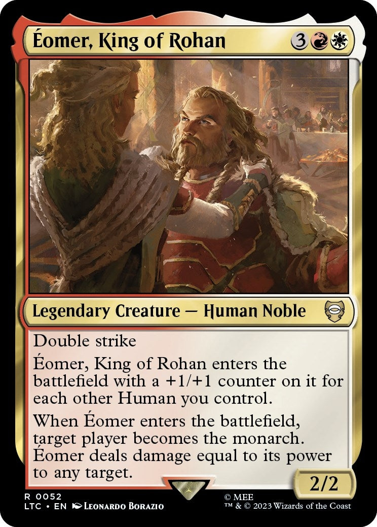 Eomer King of Rohan (52) [LTC] - MTG Single