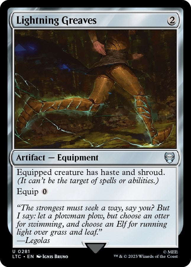 Lightning Greaves (281) [LTC] - MTG Single