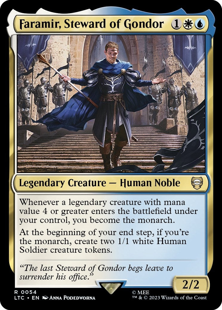 Faramir Steward of Gondor (54) [LTC] - MTG Single