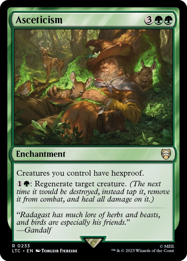 Asceticism (233) [LTC] - MTG Single