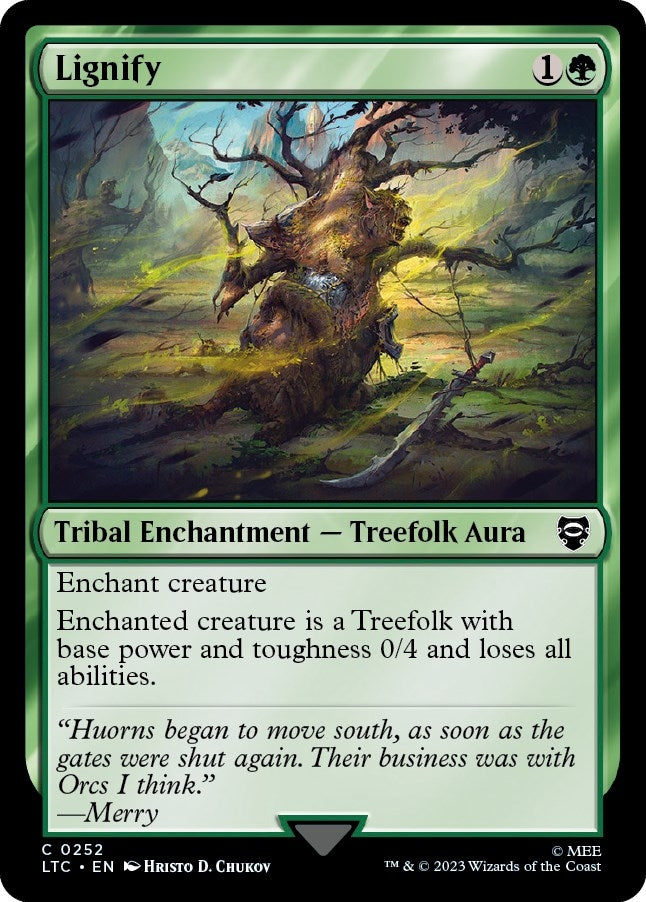 Lignify (252) [LTC] - MTG Single