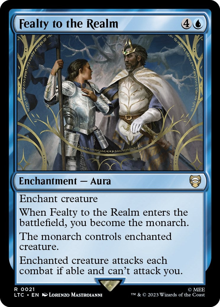 Fealty to the Realm (21) [LTC] - MTG Single