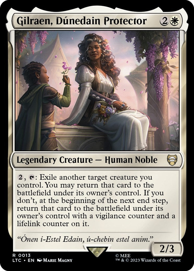 Gilraen Dunedain Protector (13) [LTC] - MTG Single