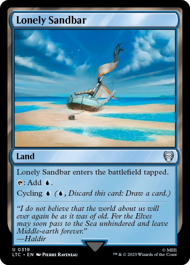 Lonely Sandbar (319) [LTC] - MTG Single