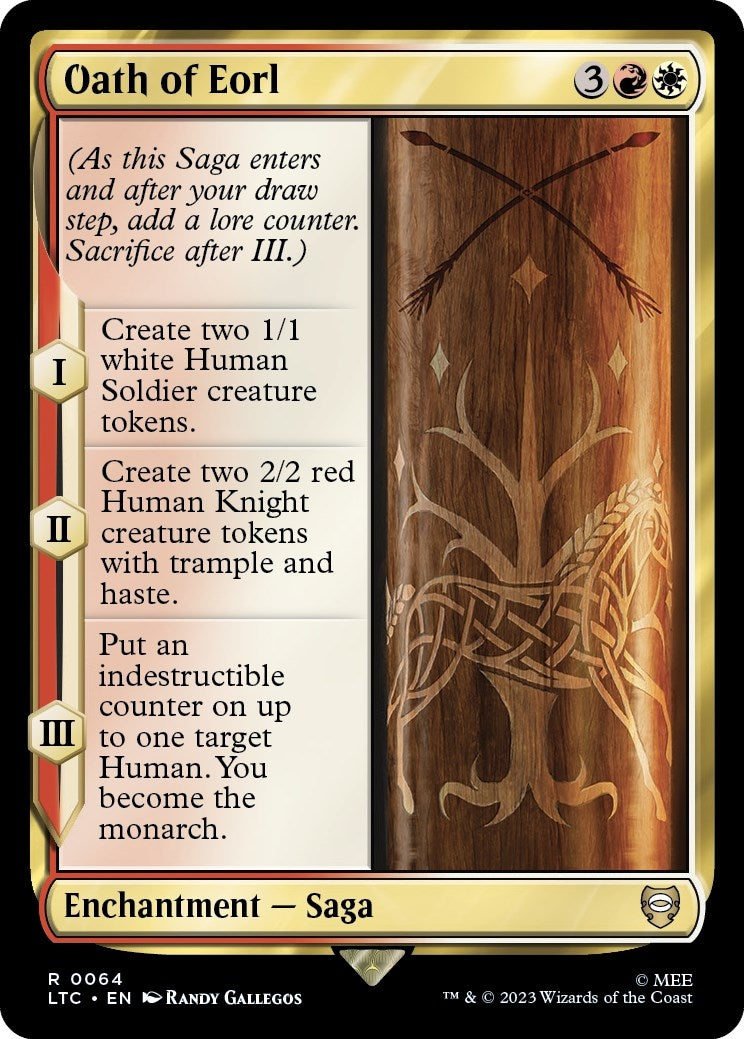 Oath of Eorl (64) [LTC] - MTG Single