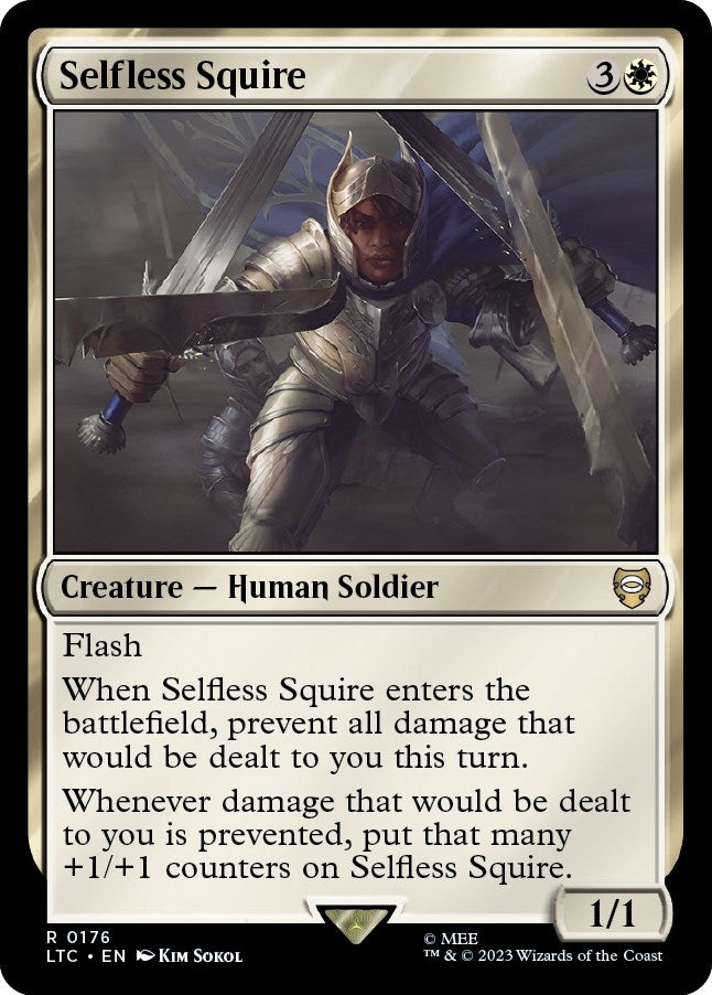 Selfless Squire (176) [LTC] - MTG Single