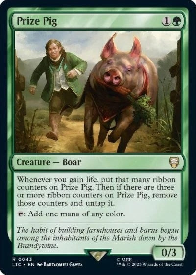 Prize Pig (43) [LTC] - MTG Single