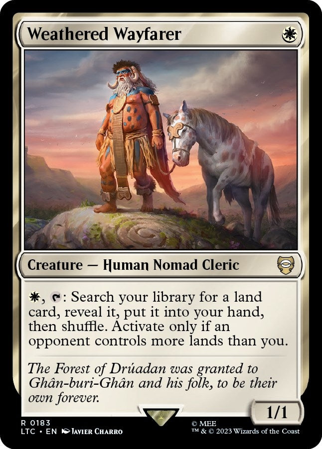 Weathered Wayfarer (183) [LTC] - MTG Single