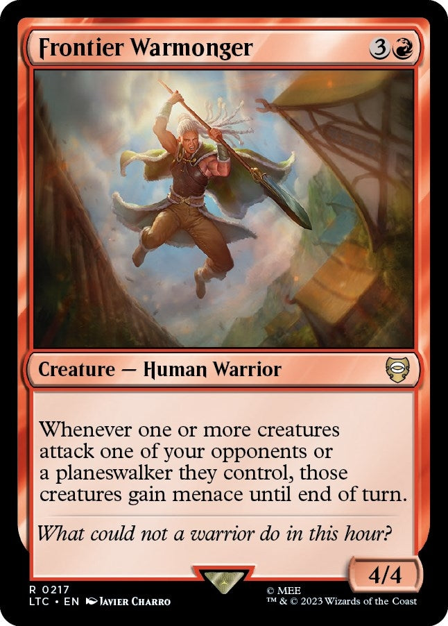 Frontier Warmonger (217) [LTC] - MTG Single
