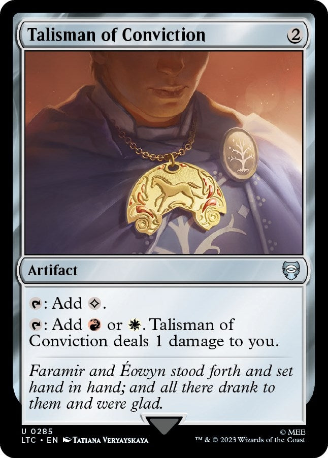 Talisman of Conviction (285) [LTC] - MTG Single