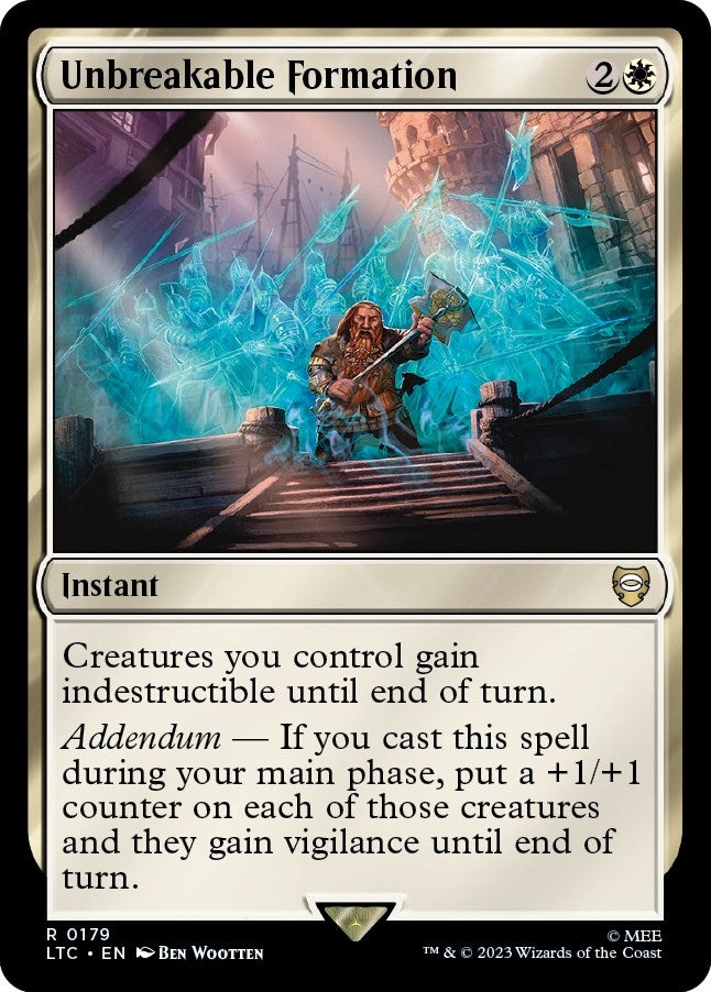 Unbreakable Formation (179) [LTC] - MTG Single