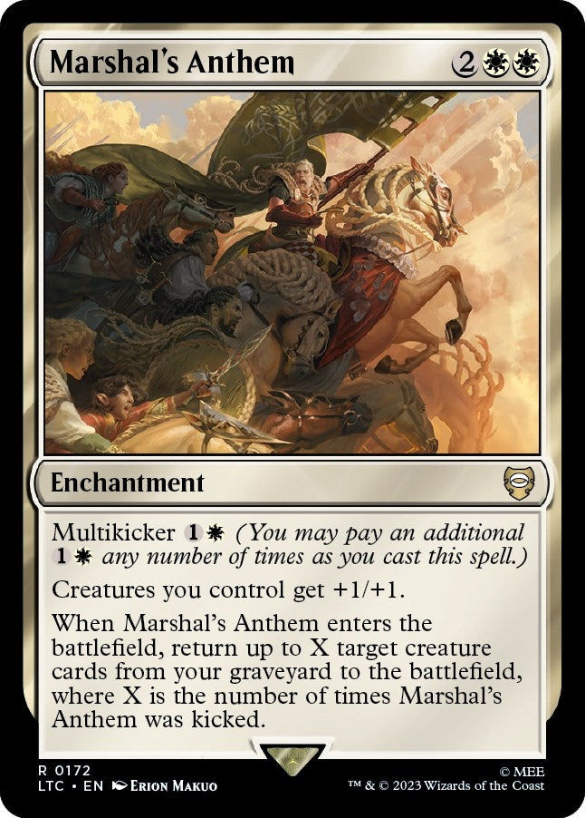 Marshal’s Anthem (172) [LTC] - MTG Single