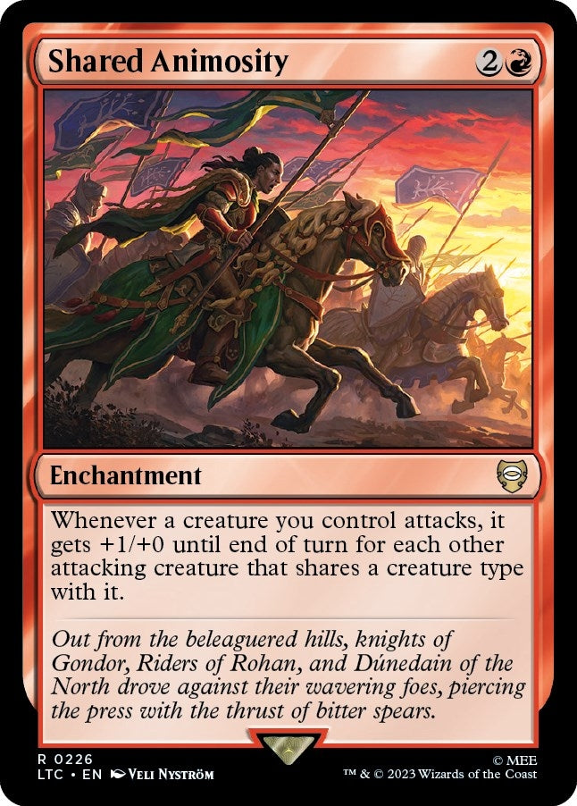 Shared Animosity (226) [LTC] - MTG Single