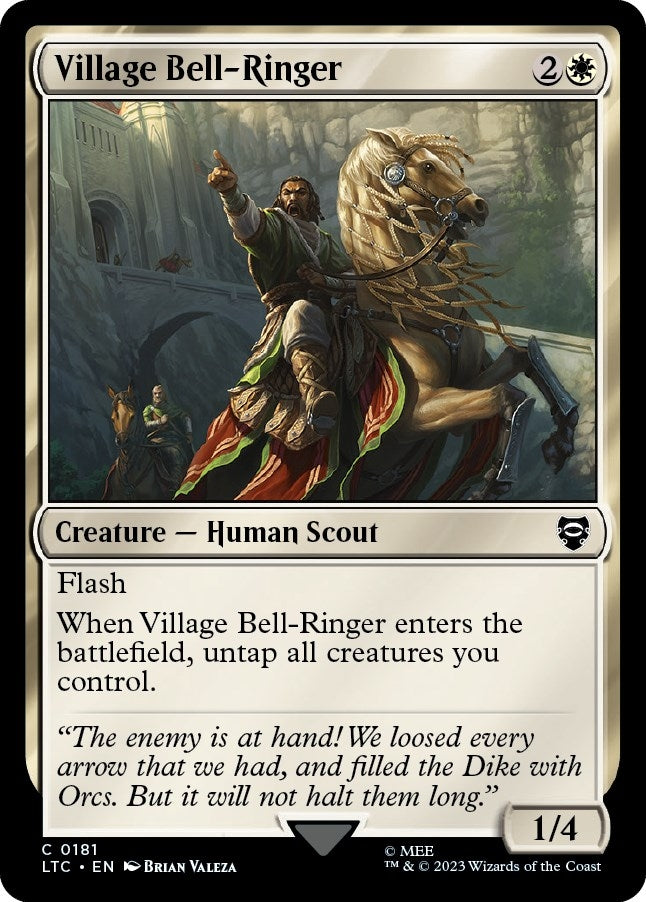 Village Bell-Ringer (181) [LTC] - MTG Single