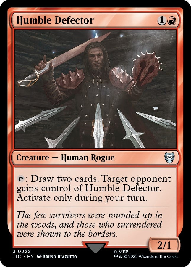 Humble Defector (222) [LTC] - MTG Single