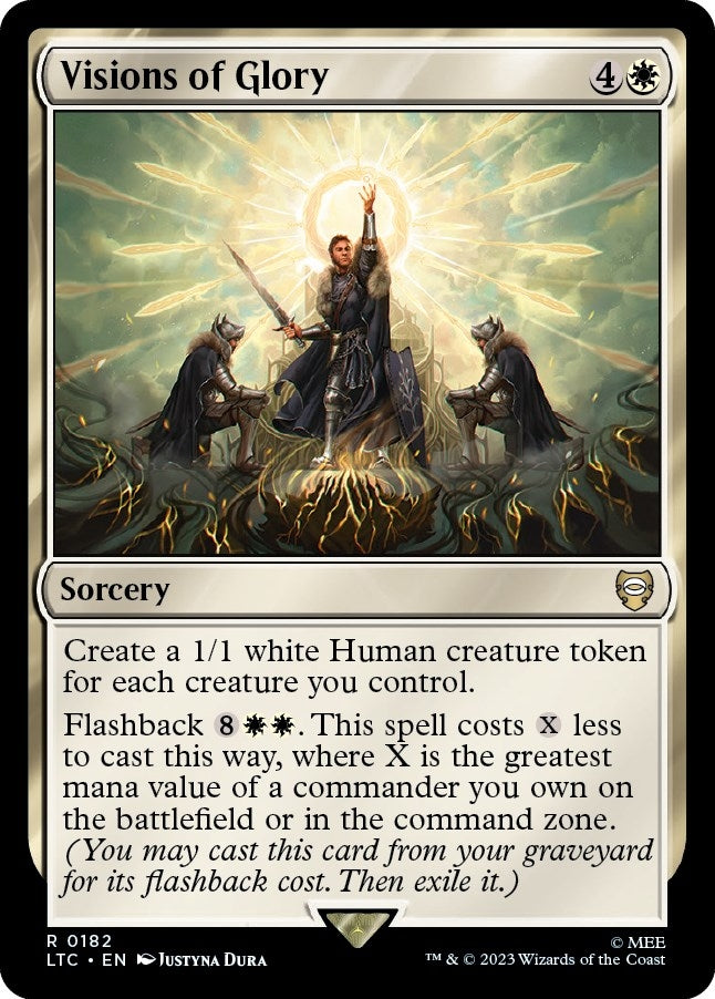 Visions of Glory (182) [LTC] - MTG Single