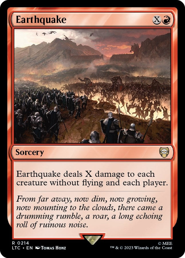 Earthquake (214) [LTC] - MTG Single