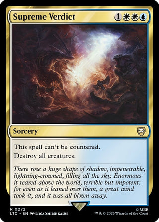 Supreme Verdict (272) [LTC] - MTG Single