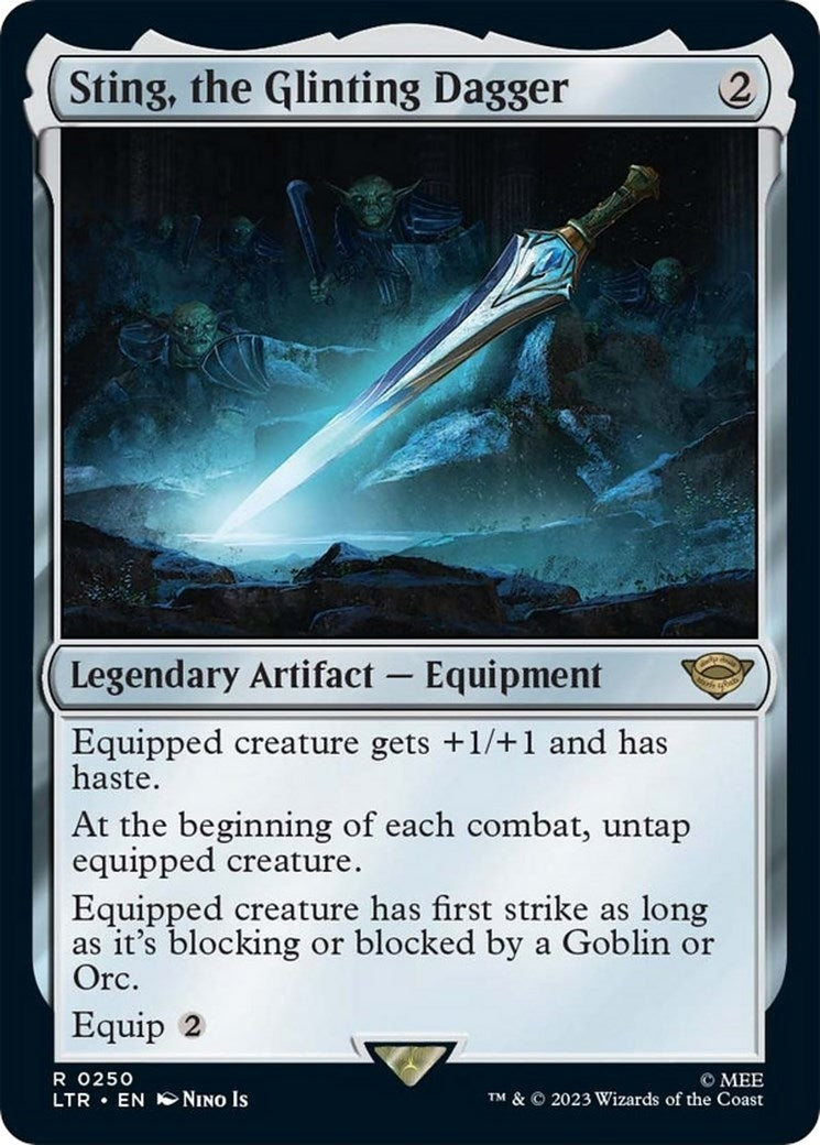 Sting the Glinting Dagger (250) [LTR] - MTG Single