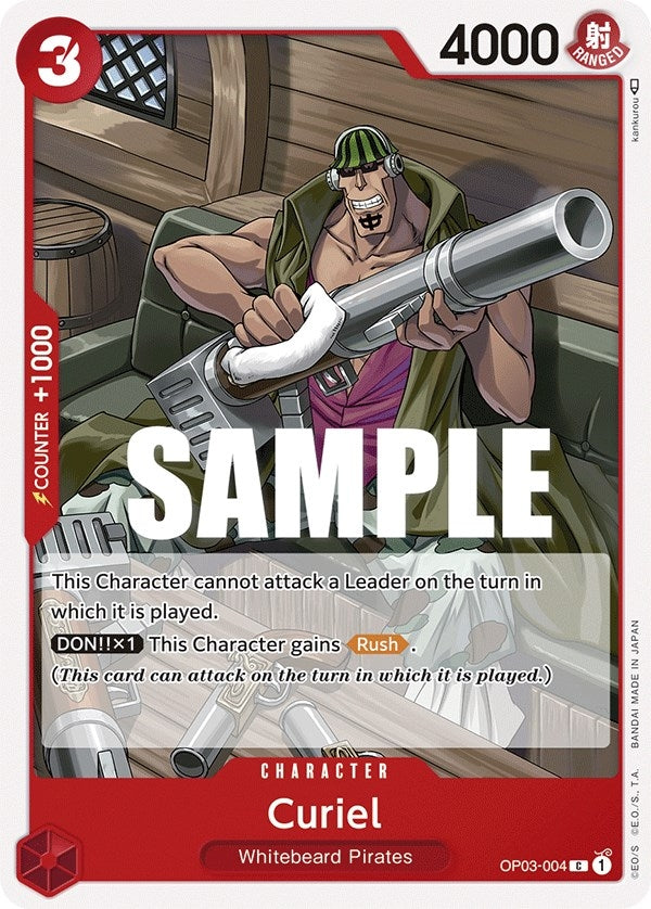 Curiel (3004) (OP03) - One Piece Card Game Single
