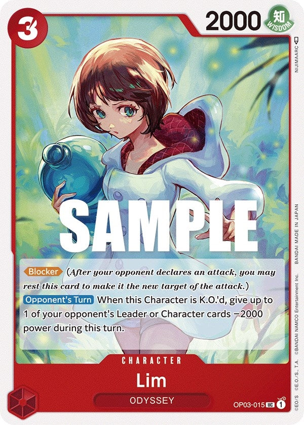 Lim (3015) (OP03) - One Piece Card Game Single