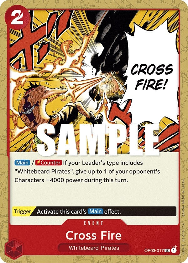 Cross Fire (3017) (OP03) - One Piece Card Game Single