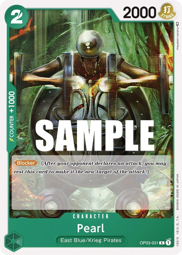 Pearl (3031) (OP03) - One Piece Card Game Single
