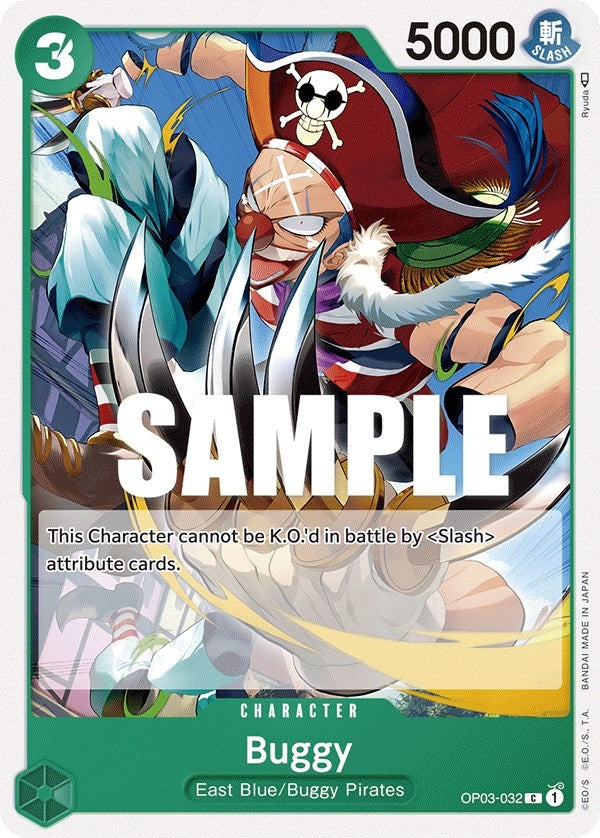Buggy (032) (3032) (OP03) - One Piece Card Game Single