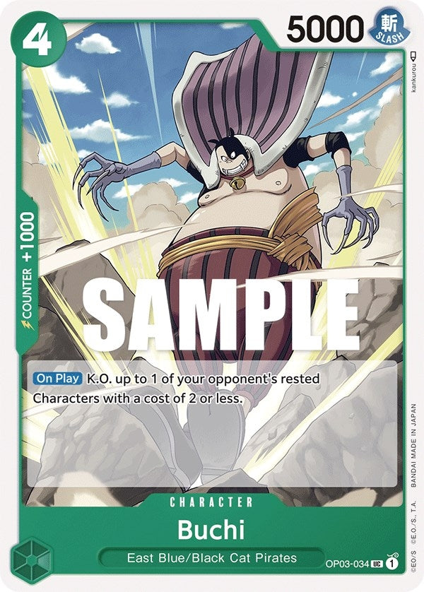 Buchi (3034) (OP03) - One Piece Card Game Single