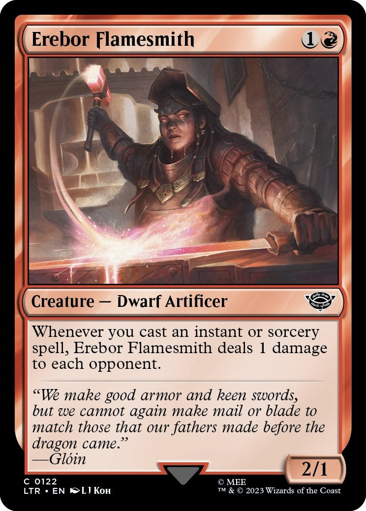Erebor Flamesmith (122) [LTR] - MTG Single