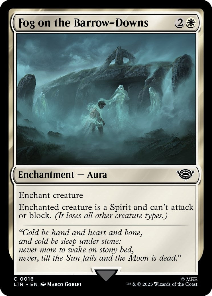 Fog on the Barrow-Downs (16) [LTR] - MTG Single