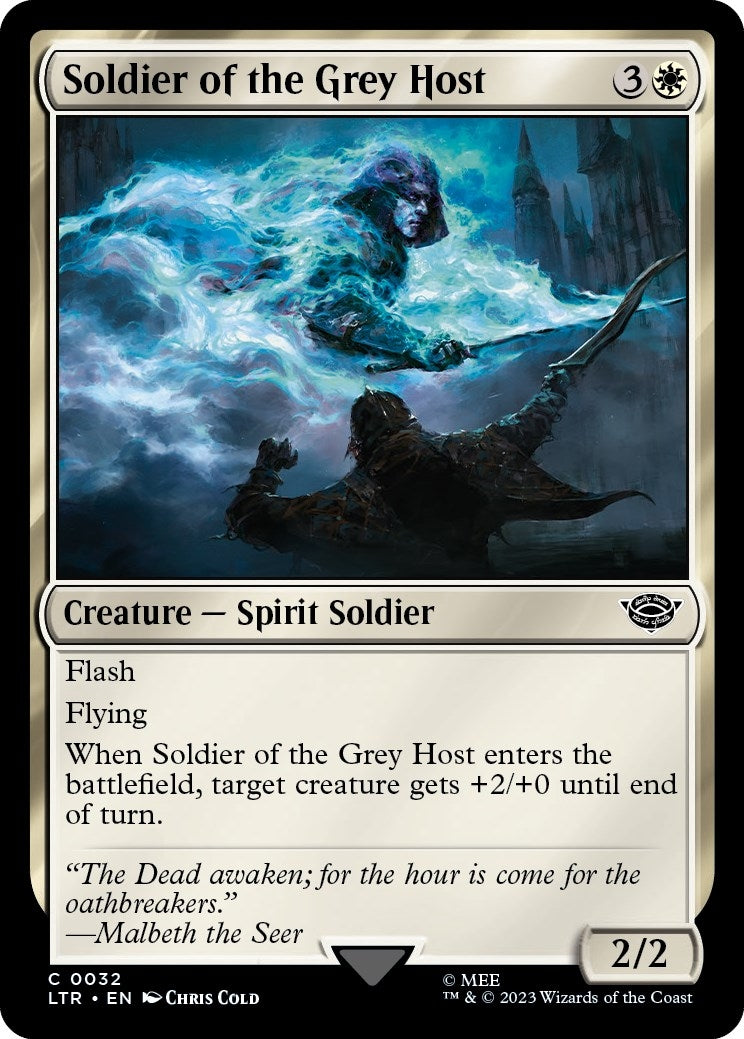 Soldier of the Grey Host (32) [LTR] - MTG Single