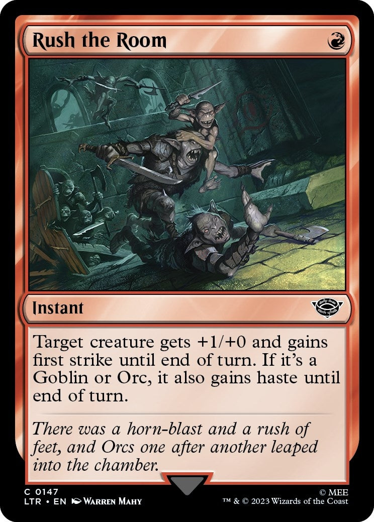 Rush the Room (147) [LTR] - MTG Single