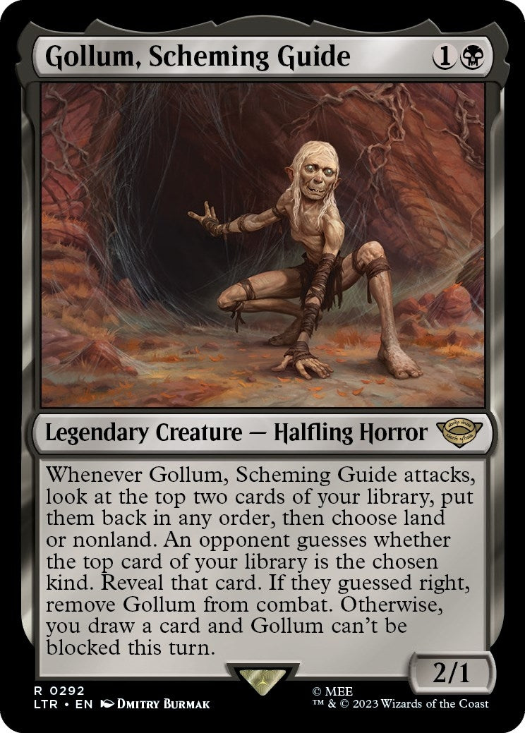 Gollum Scheming Guide (292) [LTR] - MTG Single