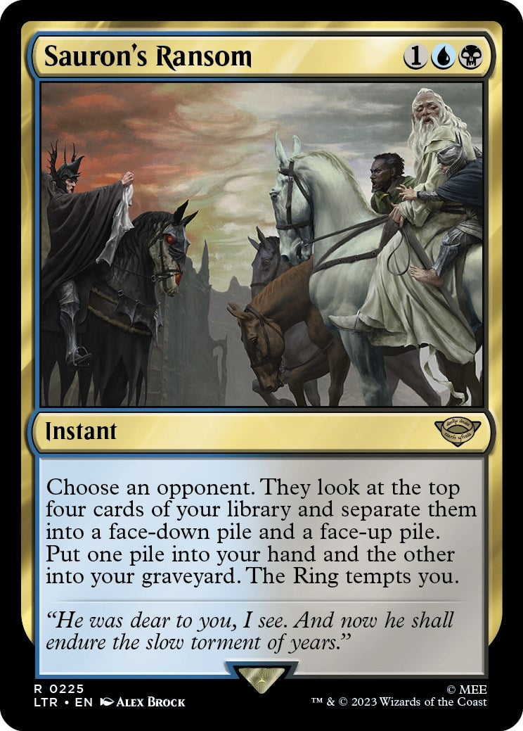Sauron’s Ransom (225) [LTR] - MTG Single