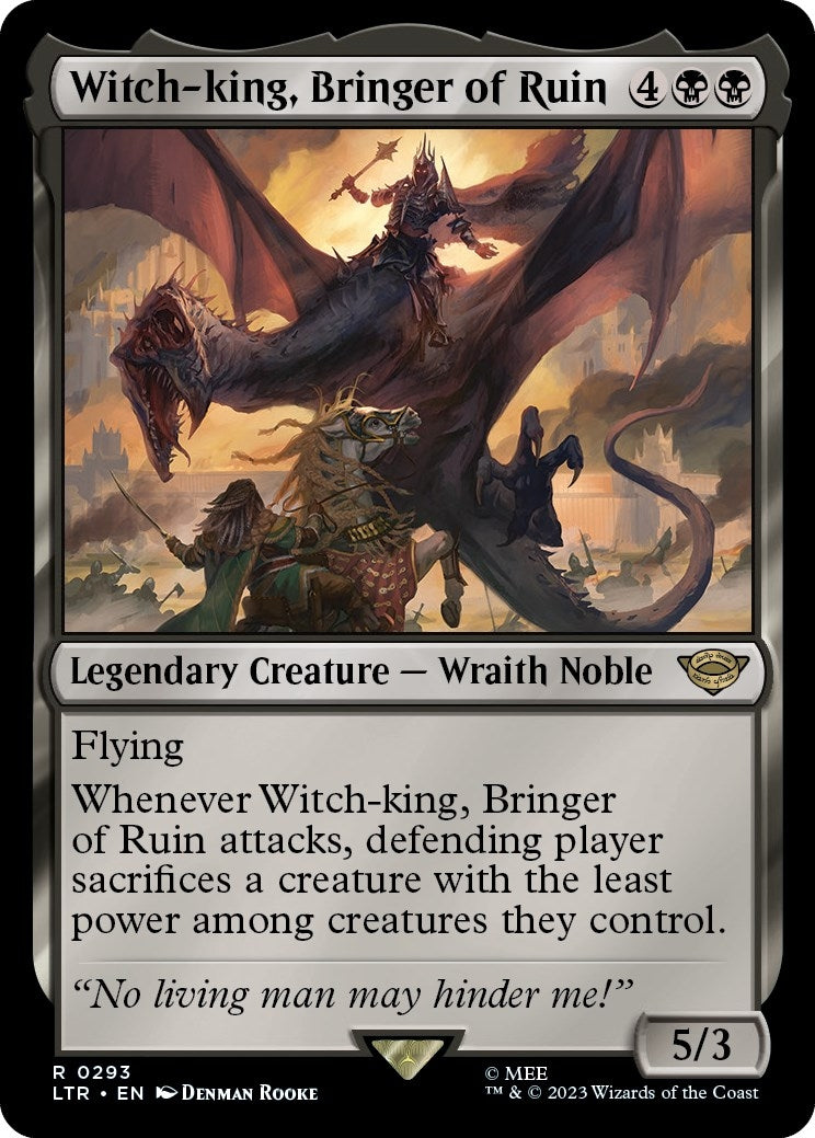 Witch-king Bringer of Ruin (293) [LTR] - MTG Single